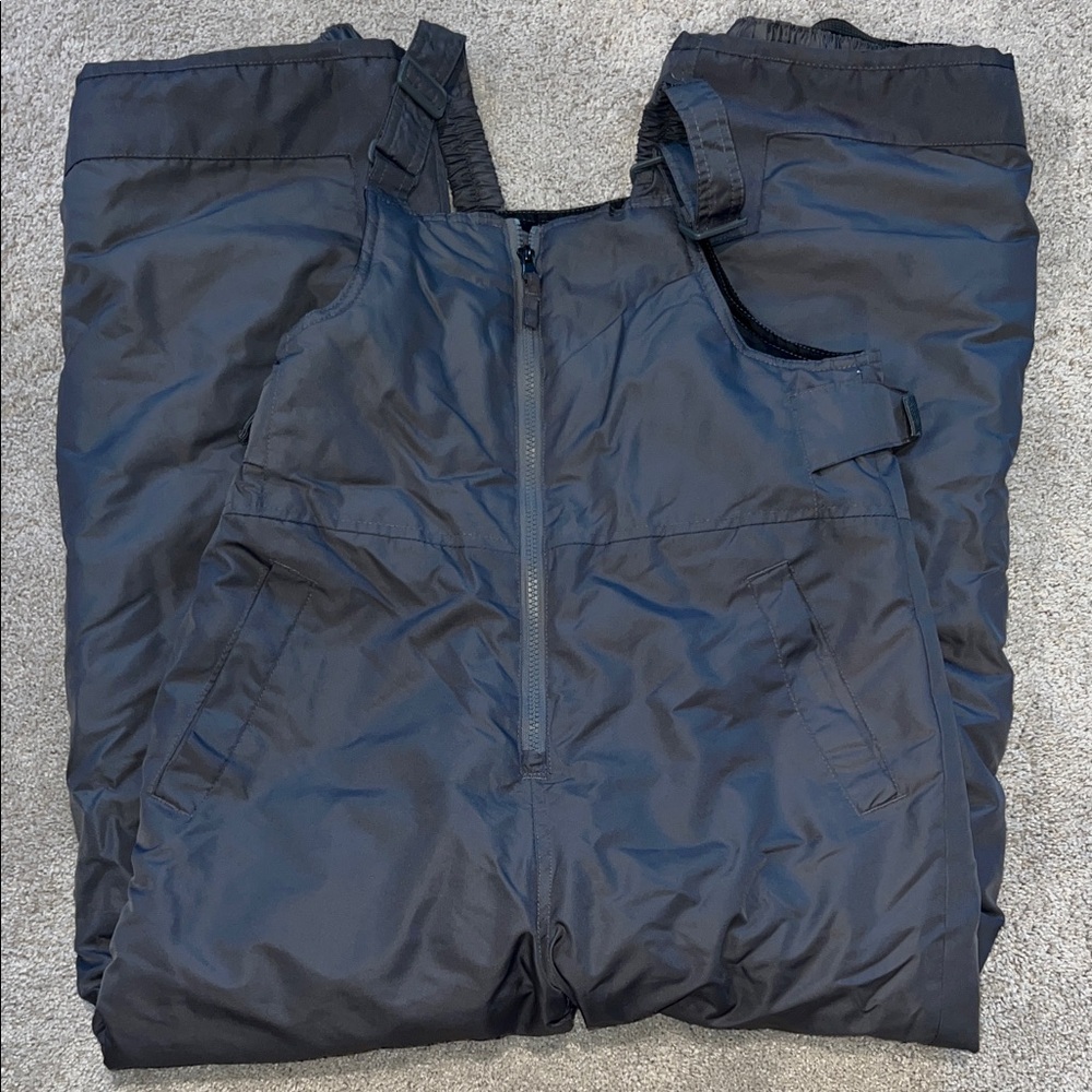 Cherokee Kids gray snow Overalls